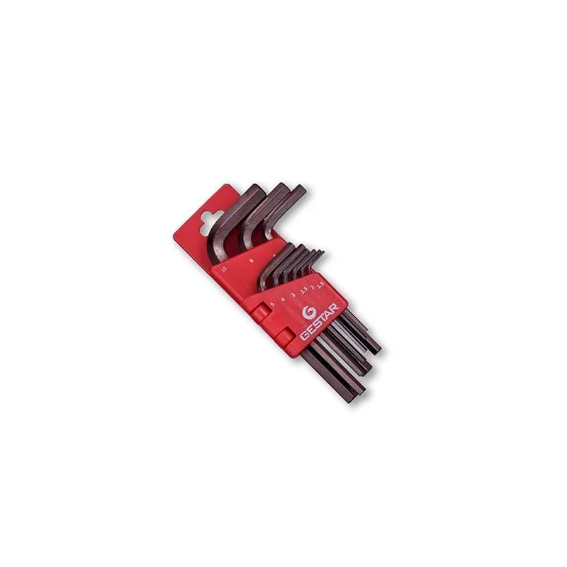 LLAVE ALLEN JUEGO 09PC 1.5-10MM 666091 GESTAR
