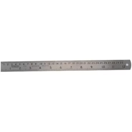 Regla Acero Inox. 12" 300Mm 052902 Scmc