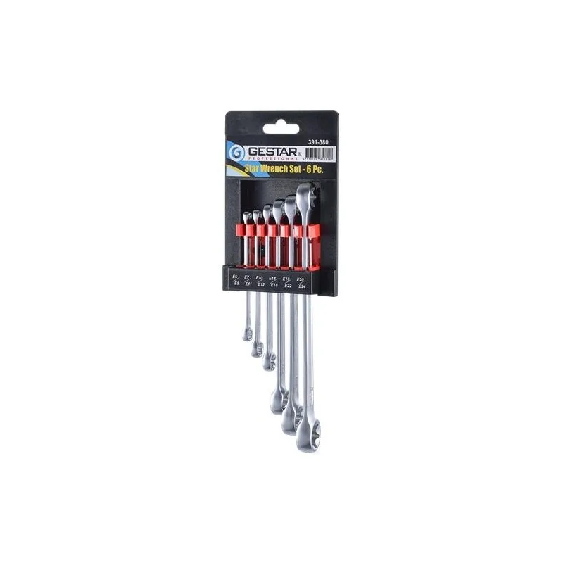 LLAVE CORONA TORX HEMBRA JGO 6PC E6-E24 391380 GE