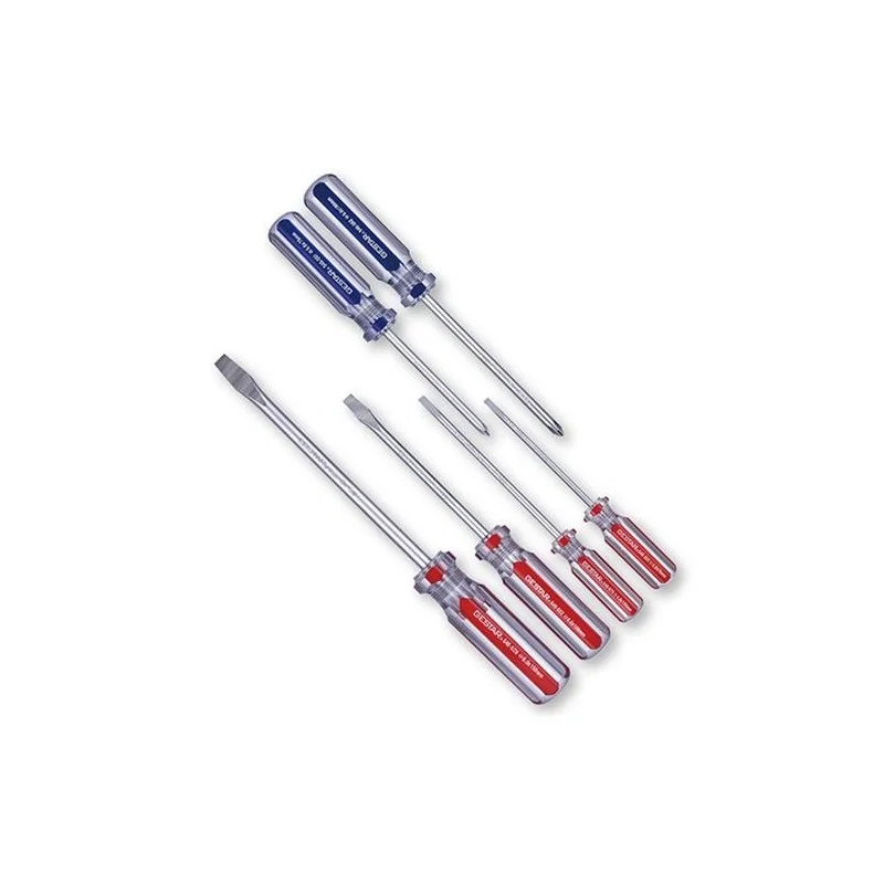 ATORNILLADOR ACETATO JUEGO 06PC 546903 GESTAR