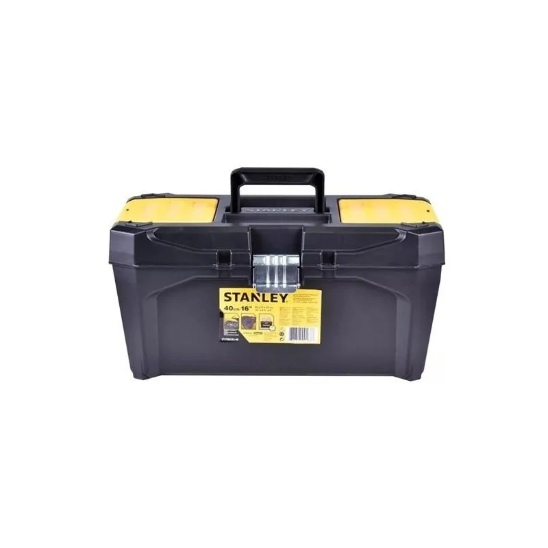 CAJA HERRAM PLAST 16" BROCHE/METAL 80345 STANLEY