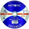 DISCO CORTE METAL 7" - 1/8" (3.0MM) MITTOTEC