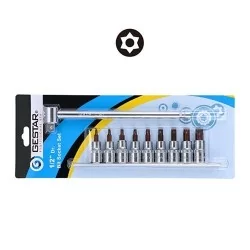 Dado Juego 1/2" 10Pc Torx...