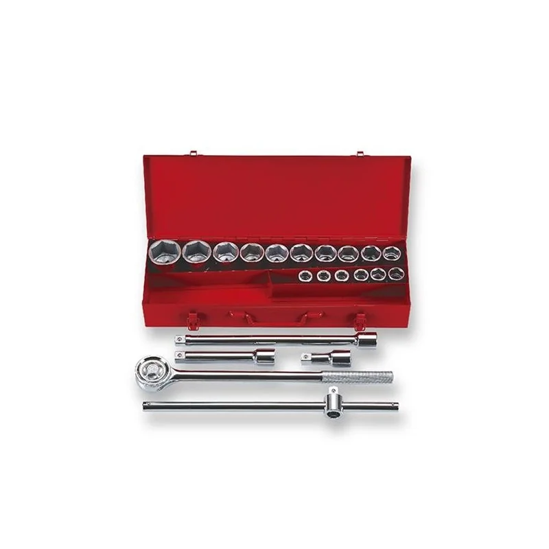DADO JUEGO 3/4" 21PC 17-50MM HEX 299086 GESTAR