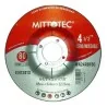 DISCO DESBASTE AC.INOX 4.1/2"-1/4"(6.4MM) MITTOTEC