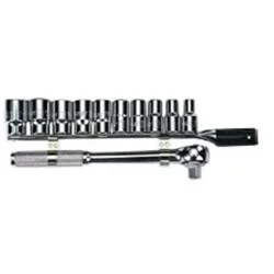DADO JUEGO 1/2" 11PC MM RIEL 86734 STANLEY