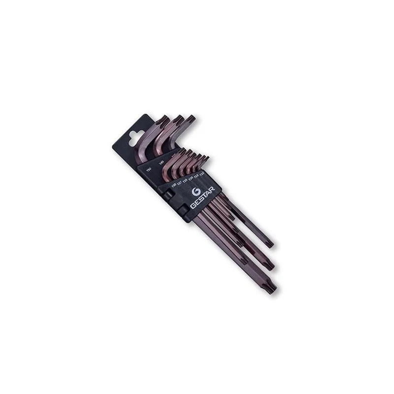 Llave Torx Juego C/Guia 9Pc T10 -T50 666095 Gesta