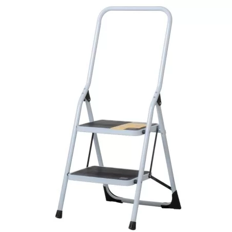 Escalera C/Plataf 02 Peld C/Baran Estu-2Pb Truper