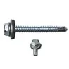 TORNILLO AUT. C/HEX GOL.GOMA 100PCS 14 X 4