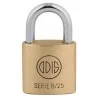 CANDADO LISO STANDARD SERIE B 25MM B25 ODIS