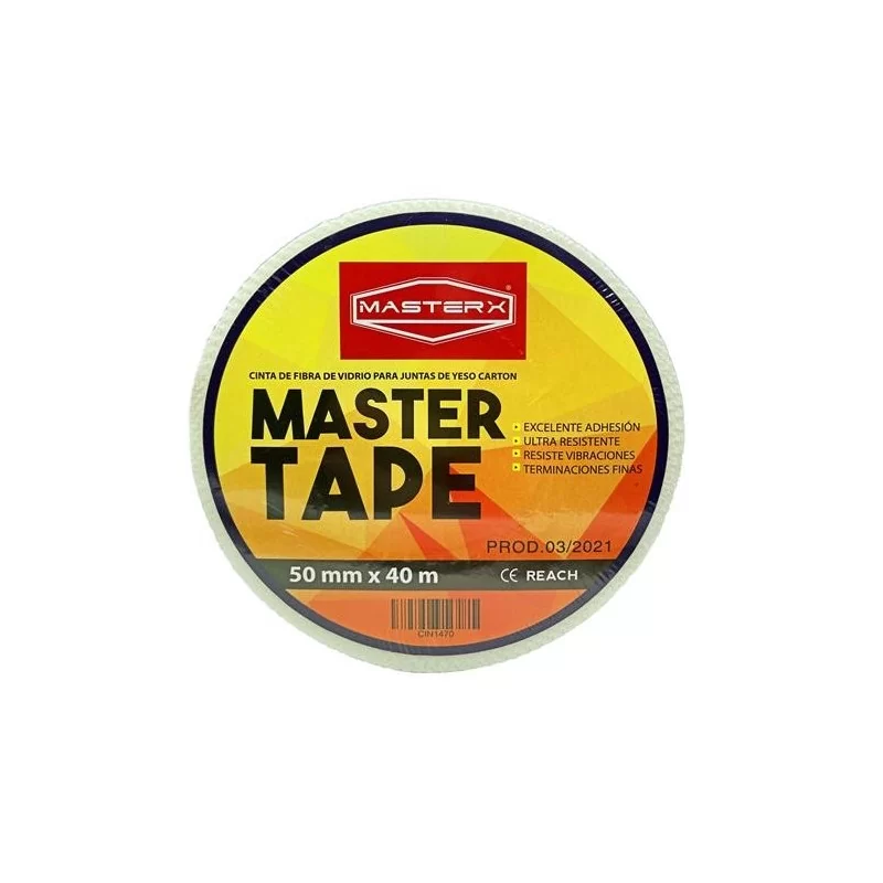 Cinta Join Fibra Vidrio Autoadhesiva 50Mm X 40Mts