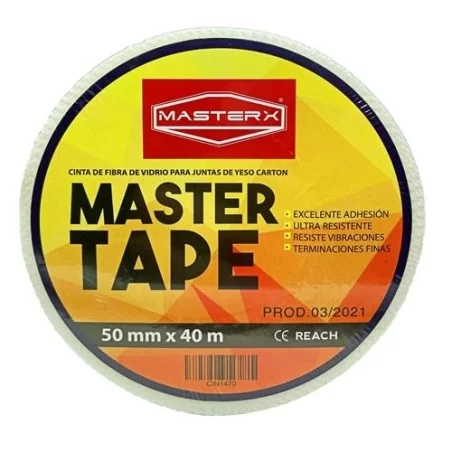 Cinta Join Fibra Vidrio Autoadhesiva 50Mm X 40Mts