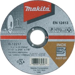 Disco Corte Ac.Inox 4.1/2"...
