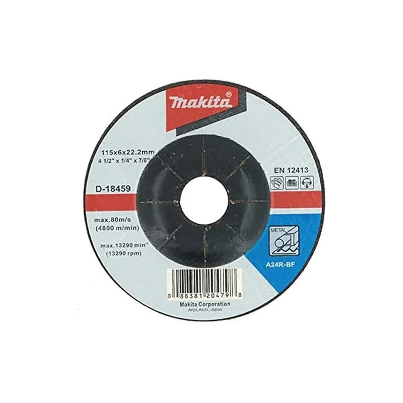 DISCO DESBASTE METAL 4.1/2" D18459 MAKITA