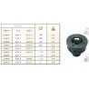 CABEZAL OCTOGONAL TERRAJA 1/2" BSPT 63003 EGAMAST