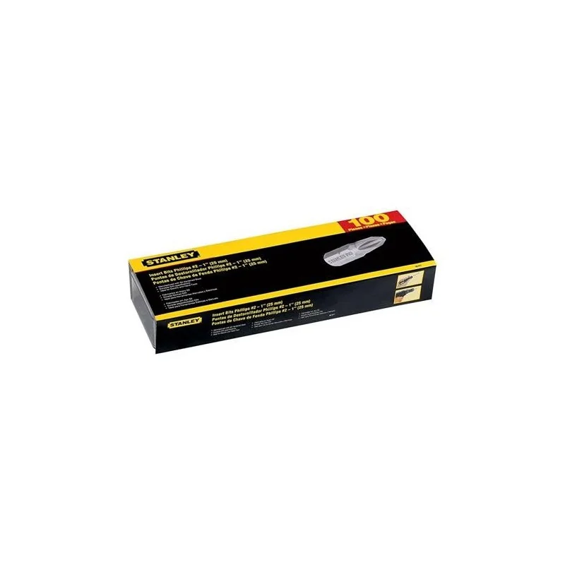 PUNTA CRUZ CORTA PH-02 1/4 X 25MM 100PCS 68077 ST