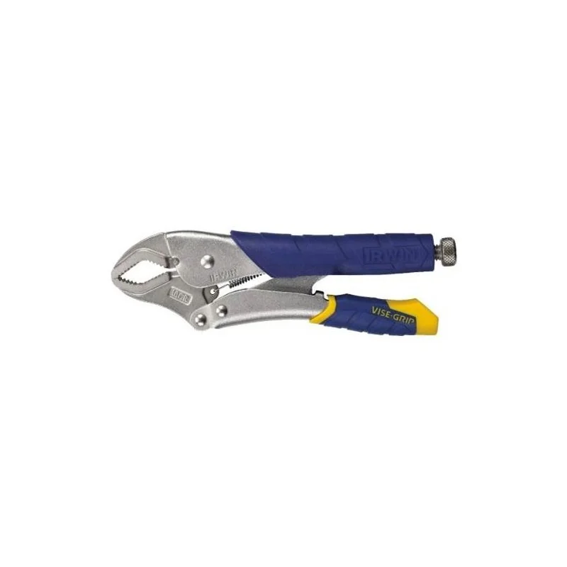 CAIMAN PUNTA CURVA 10" 10-CR 11T M/GOMA VISE-GRIP
