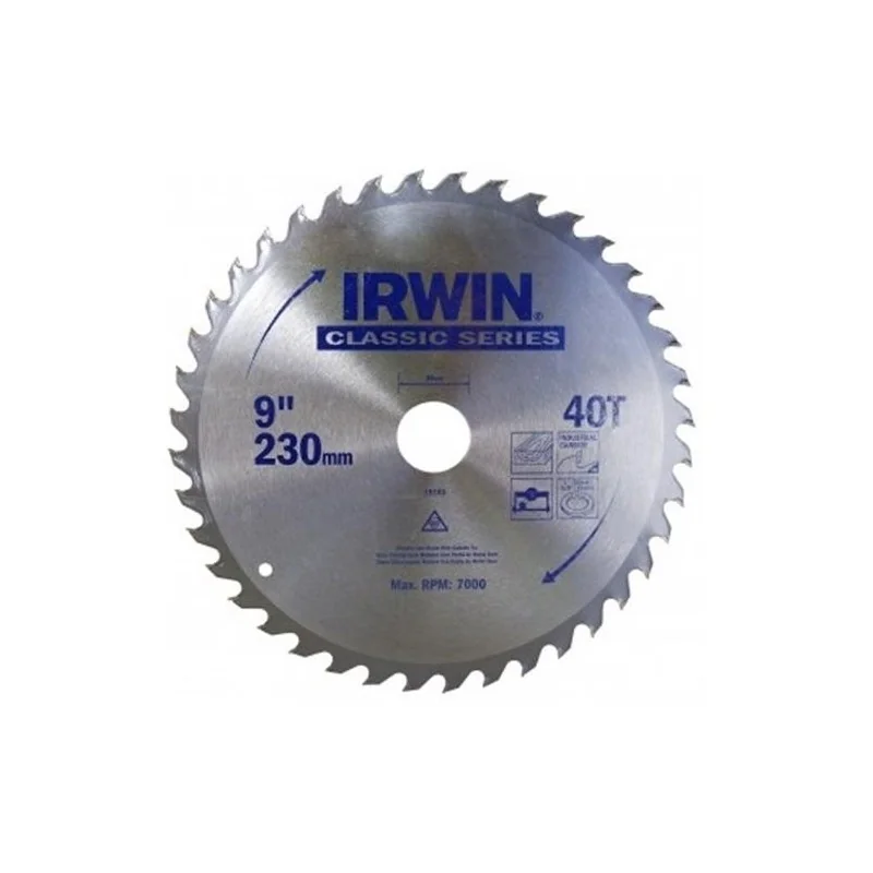 HOJA SIERRA CIRC MADER 9"-40DNT 15183 IRWIN