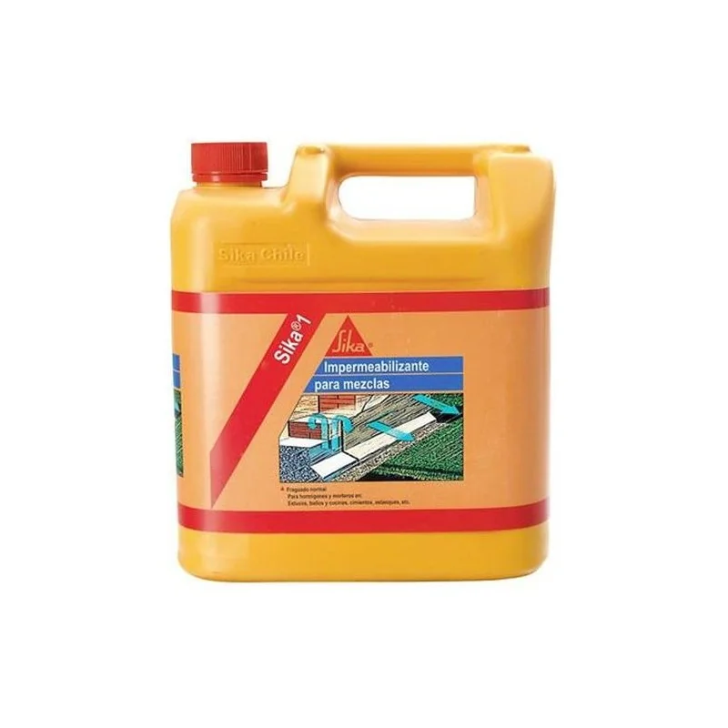 IMPERMEABILIZANTE MEZCLA SIKA-1 4.5LT 463839 SIKA