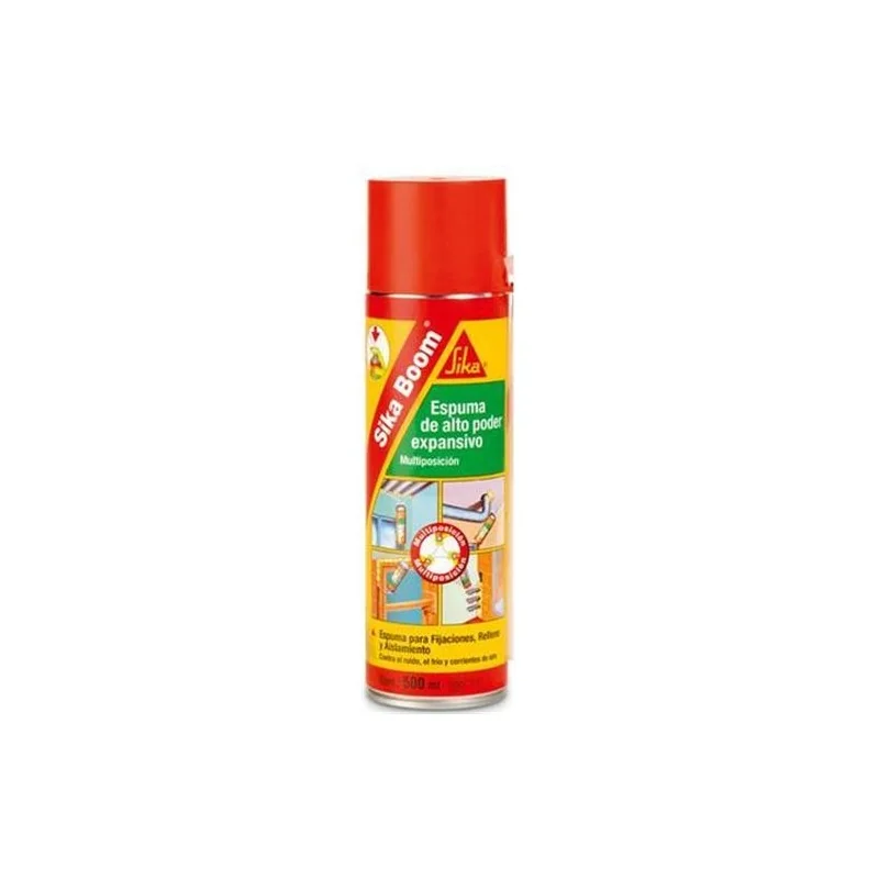 ESPUMA POLIURETA SIKABOOM 500ML SPRAY 767658 SIKA