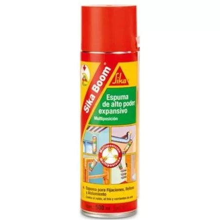 Espuma Poliureta Sikaboom 500Ml Spray 2402412 Sik