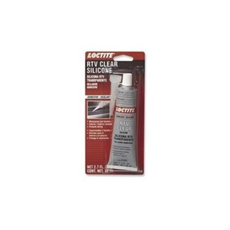 SILICONA ACETICA TRANSP. 232ºC 80ML 37463 LOCTITE