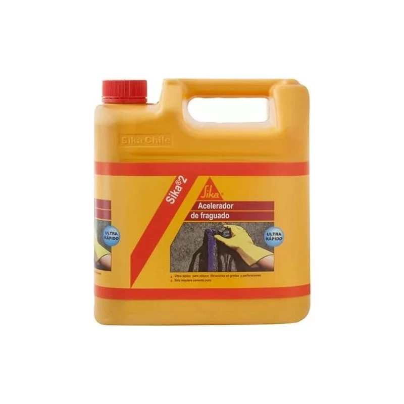 Acelerante Fraguado Ultrarapido Sika-2 4.5Lt 2344