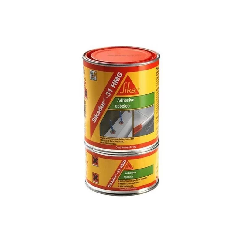 Adhesivo Estructu Sikadur 31 Hi-Mod-Gel 1Kg 2Pc Si