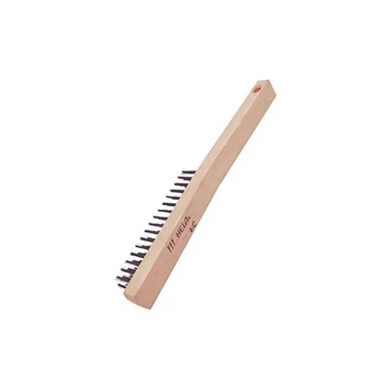 ESCOBILLA C/MANGO ACERO 4-C 3 X 16 0012-7 HELA