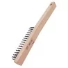 Escobilla C/Mango Acero 4-C 3 X 16 0012-7 Hela