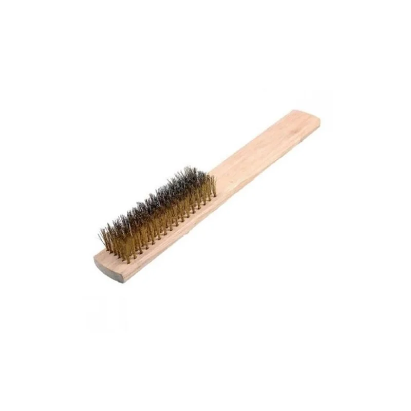 ESCOBILLA C/MANGO BRONCE ONDULA 24AL 0009-4 HELA