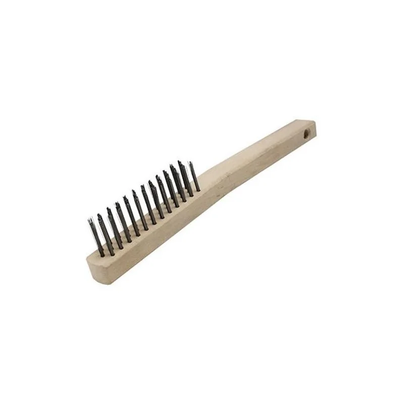 ESCOBILLA C/MANGO ACERO 3-C 3 X 12 0010-3 HELA