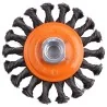 GRATA CIRCULAR ACERO TRENZ 4" M14 2000282 KRESS