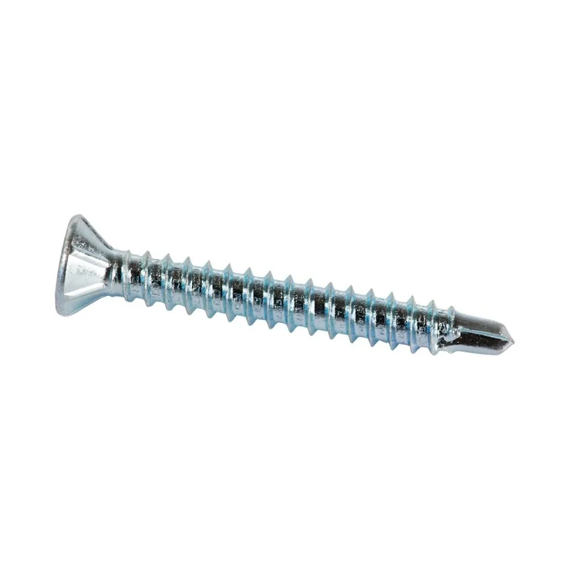 TORNILLO PUNTA BROCA FIBROCEMENT 100PCS 08 X 1.1/4