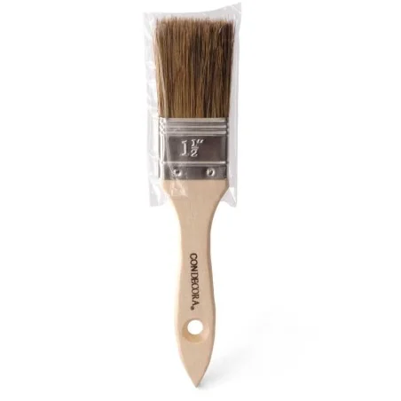 BROCHA CERDA GRIS 1/2" X 1.1/2" M/MAD CONDECORA