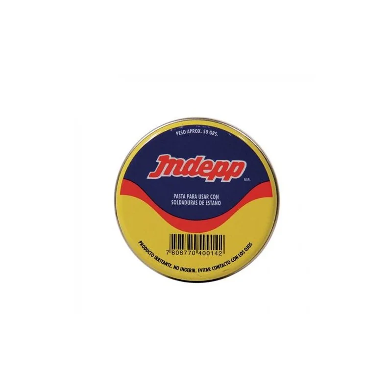 PASTA SOLDADURA ESTANO 050 GR INDEPP