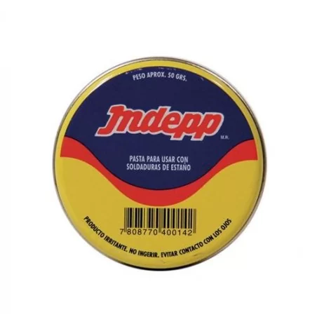 Pasta Soldadura Estano 050 Gr Indepp
