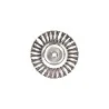 GRATA CIRCULAR INOX. TRENZ 6" 61Z60 80338 HELA