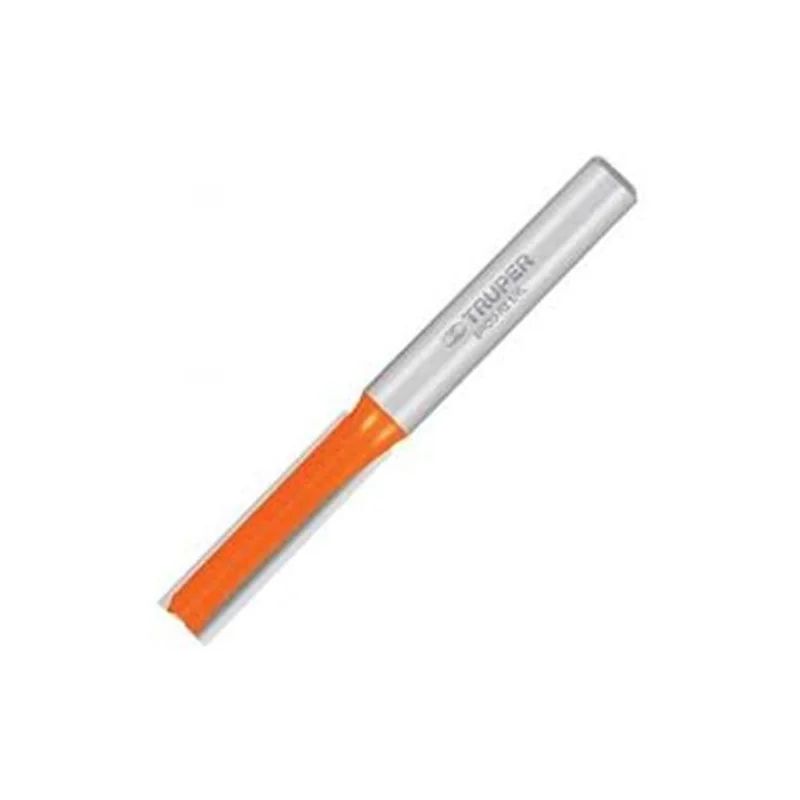 FRESA RECTA 2 FILOS 1/2 X 1 EJE 1/4 11456 TRUPER
