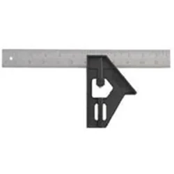 ESCUADRA CARPINTERO 12" PLASTICA 2PCS 46012 STANL