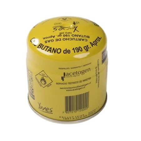 Gas Butano Cartucho 190Gr V/Segur, 85671 Yanes