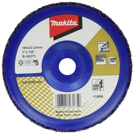 DISCO LIMPIADOR NYLON MORADO 180M B36273 MAKITA