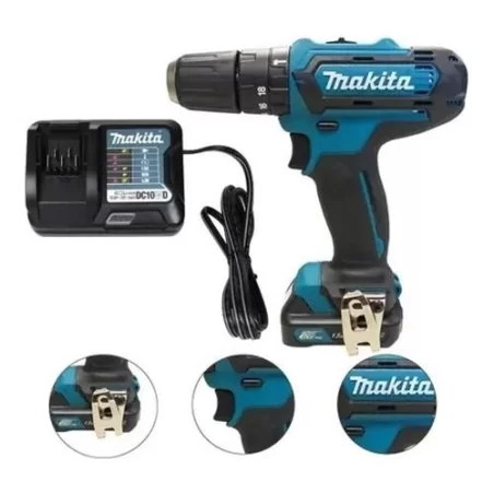Taladro Percutor 3/8" 12V Hp333Dwyx3 Makita