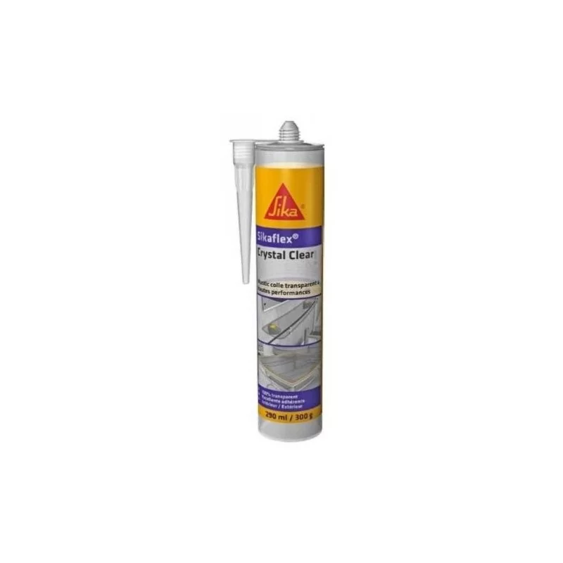 Poliuretano Sikaflex Cristal Clear Transpa 300Cc