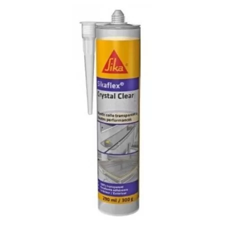 Poliuretano Sikaflex Cristal Clear Transpa 300Cc