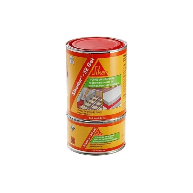 Adhesivo Estructu Sikadur 32 Gel 1Kg 3051790 Sika