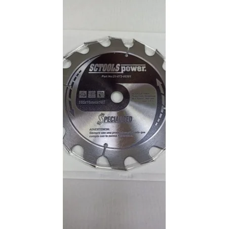 HOJA SIERRA CIRC MADER 7.1/4"-16DNT 00301 SCMC