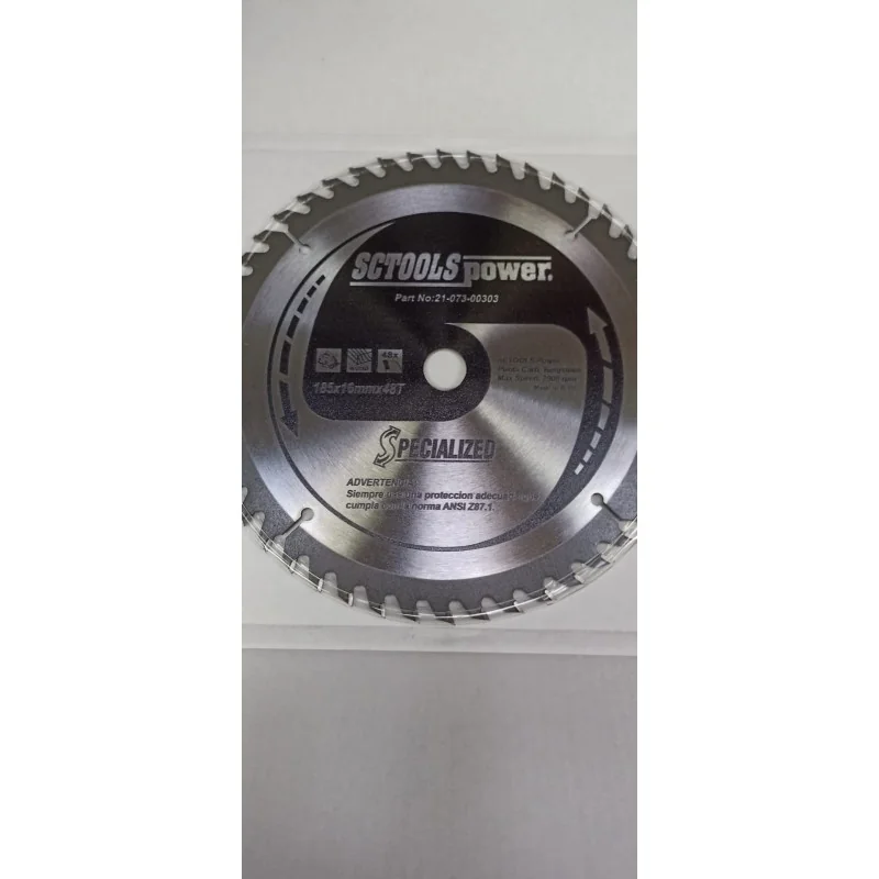 HOJA SIERRA CIRC MADER 7.1/4"-48DNT 00303 SCMC