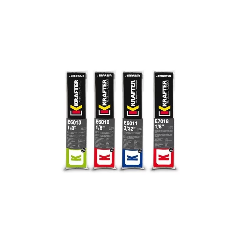 Electrodo E-6011 1/8" (3.2Mm) Krafter 1kg