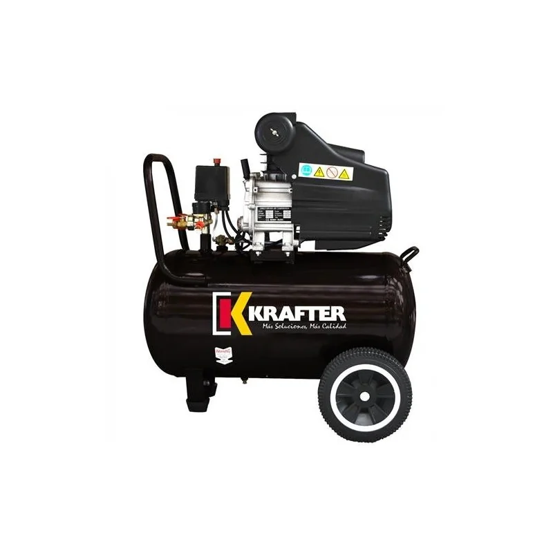 MOTOCOMPRESOR 2.5HP 50 LT C/ACEITE KRAFTER